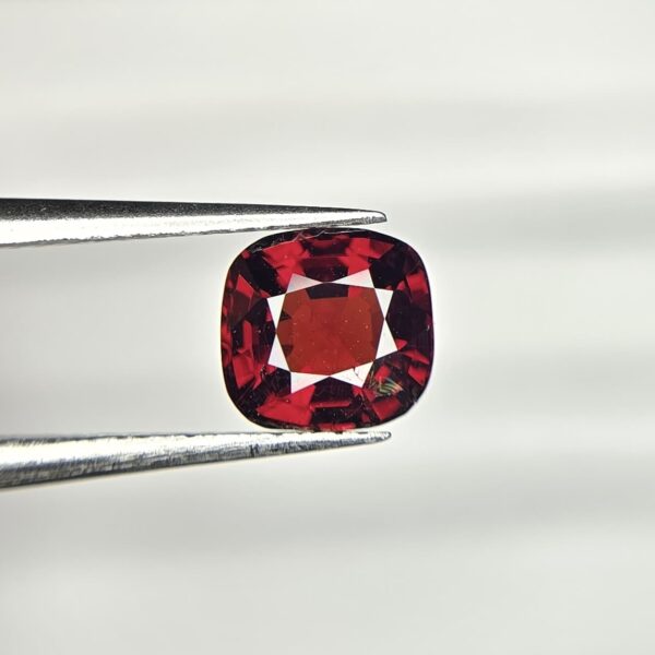 Vivid Red Cushion Cut Natural Spinel Gemstone for Jewellery Collection - Image 2