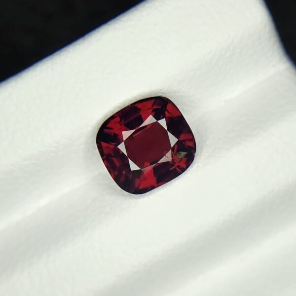 Vivid Red Cushion Cut Natural Spinel Gemstone for Jewellery Collection - Image 5
