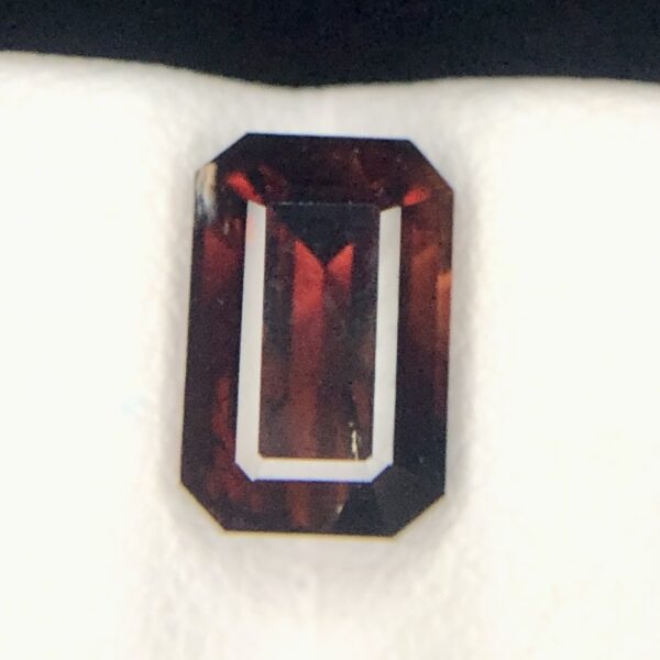 No Heat No Treat Natural Brownish Red Zircon Gemstone - Image 5