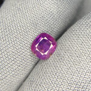 Natural Best One Pink Cushion Sapphire 1.20 Carat's Stone
