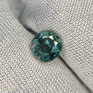 Natural Gorgeous 2.20 Carat's Green Round Sapphire Stone