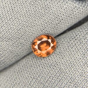 Natural Oval Orange sapphire 1.20 Carat's Gemstone